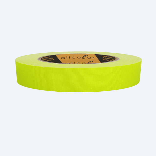 Nastro Neon Gaffa Tape Giallo 25mt