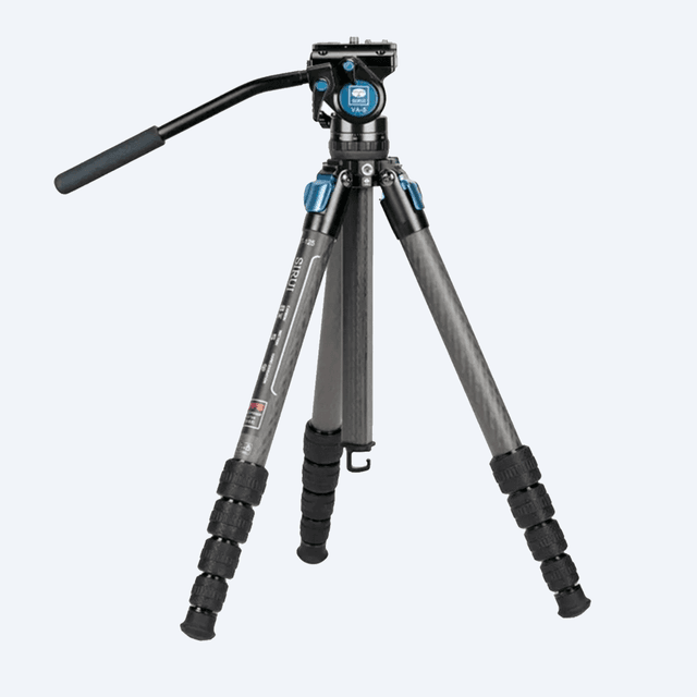 Sirui Cavalletto ST-125 in Fibra di Carbonio con Testa Video VA-5