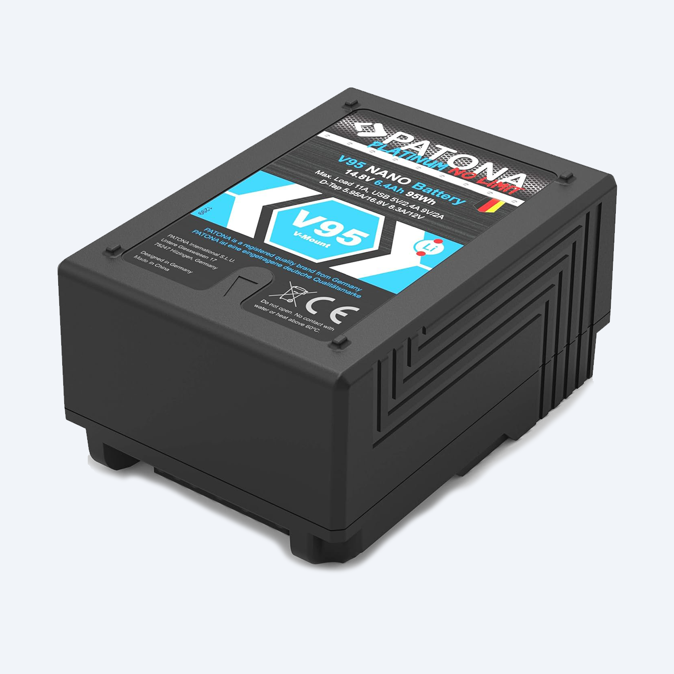 Batteria PATONA Platinum II - NANO V95 - V-mount / 95Wh / D-Tap/USB